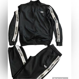 Hustler Jacket and pants track set new lot